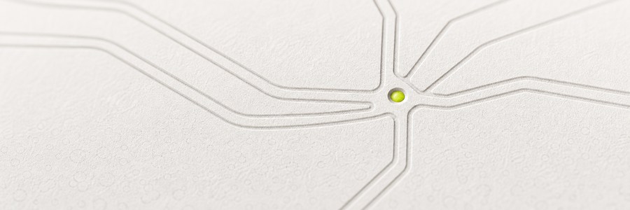 Engraved operating routes converging on one highlighted junction.